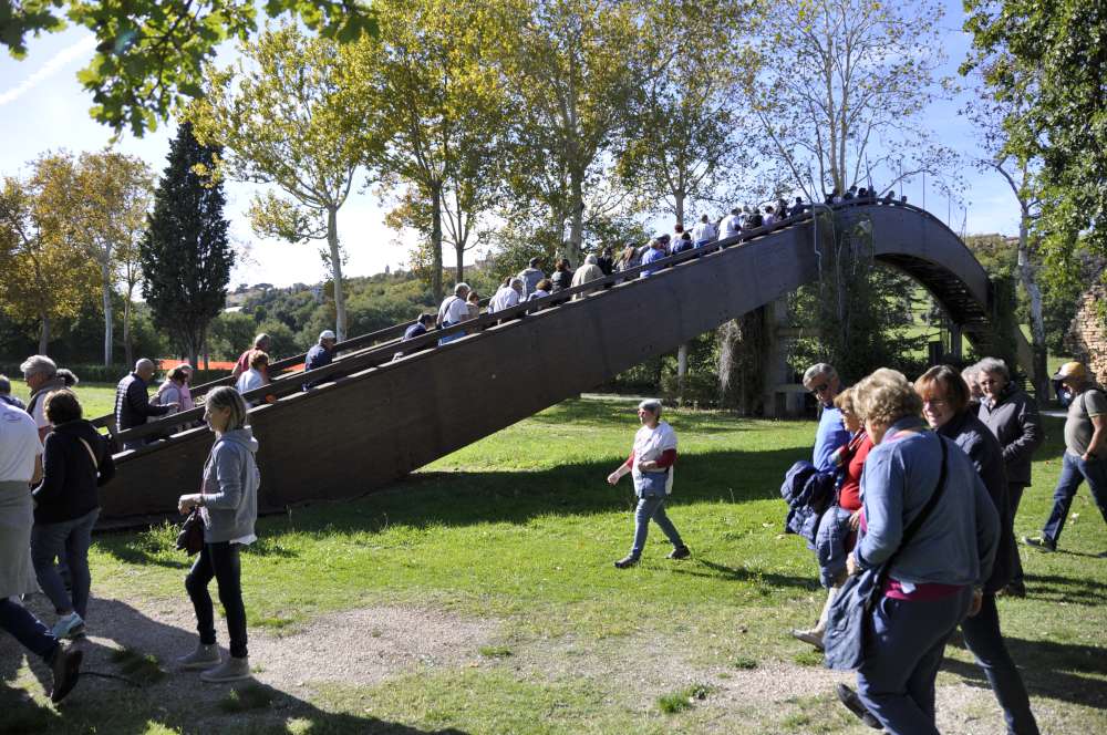 Nuovamente in cammino, questa volta verso il centro del paese