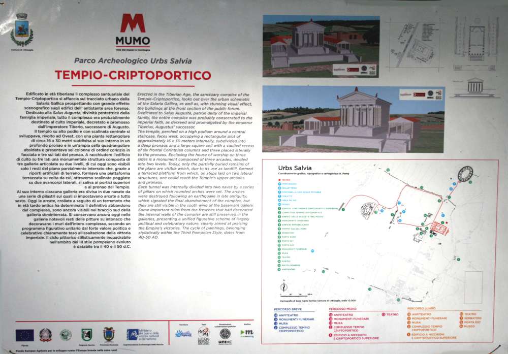 Tempio-criptoportico <em>Salus Augusta</em>